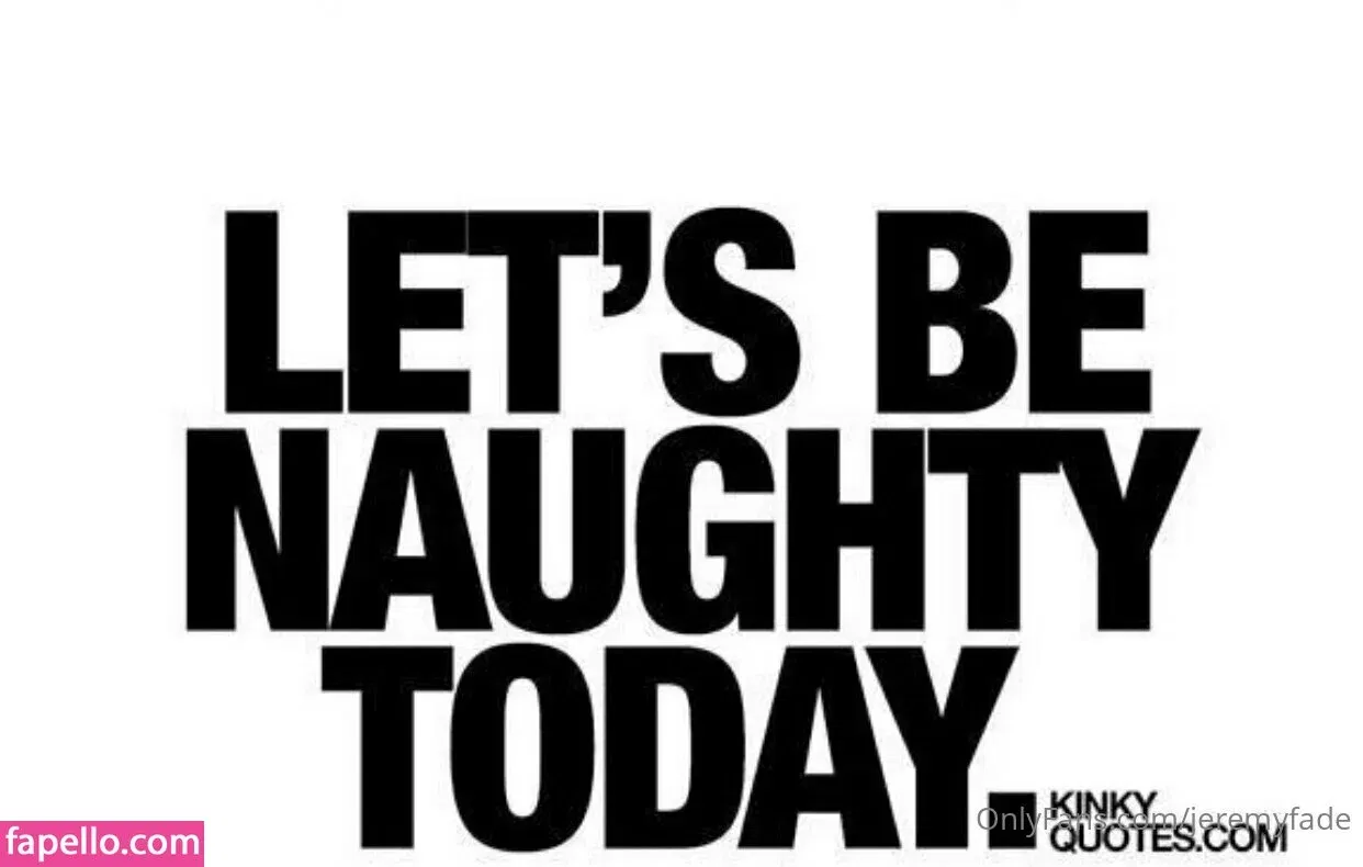 jeremyfade Onlyfans Photo Gallery 