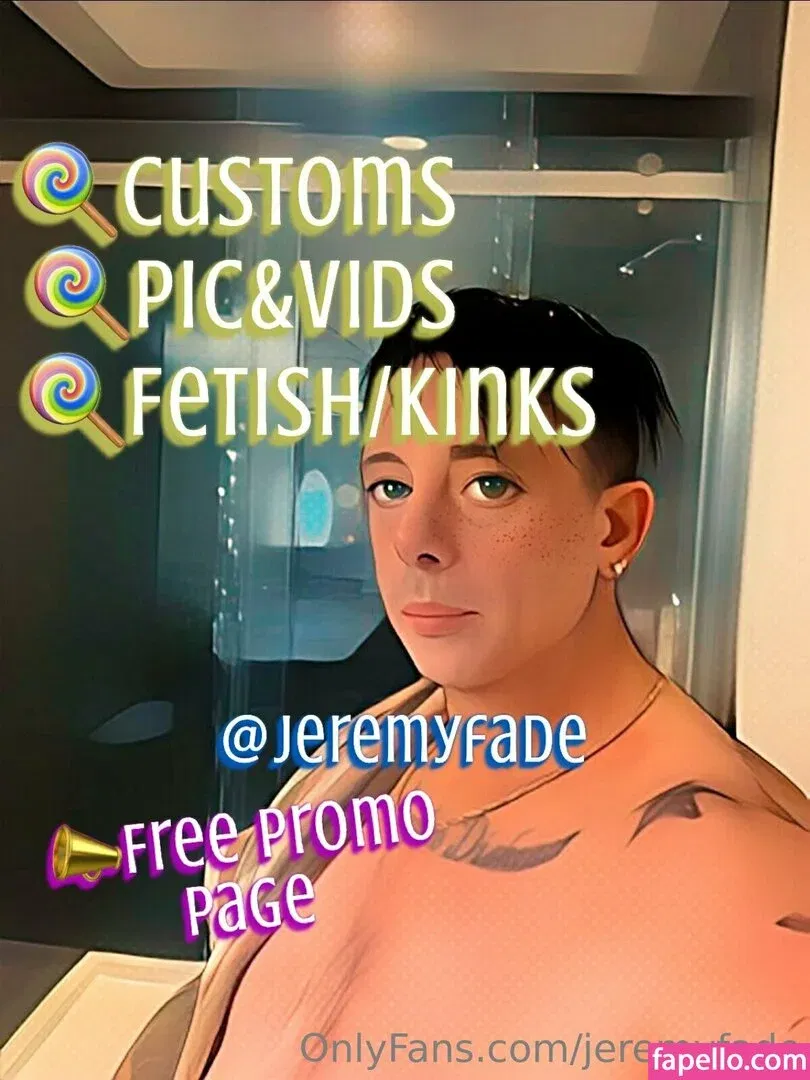 jeremyfade Onlyfans Photo Gallery 