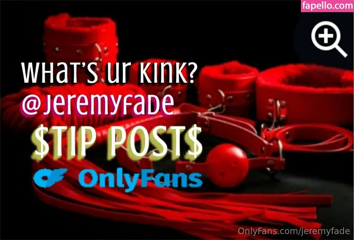 jeremyfade Onlyfans Photo Gallery 