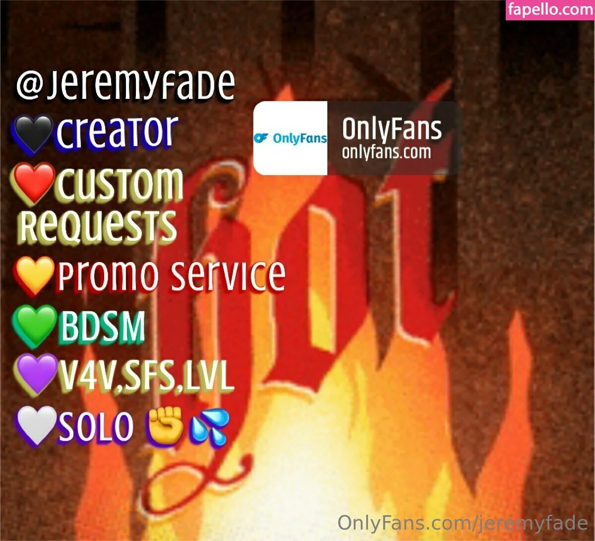 jeremyfade Onlyfans Photo Gallery 