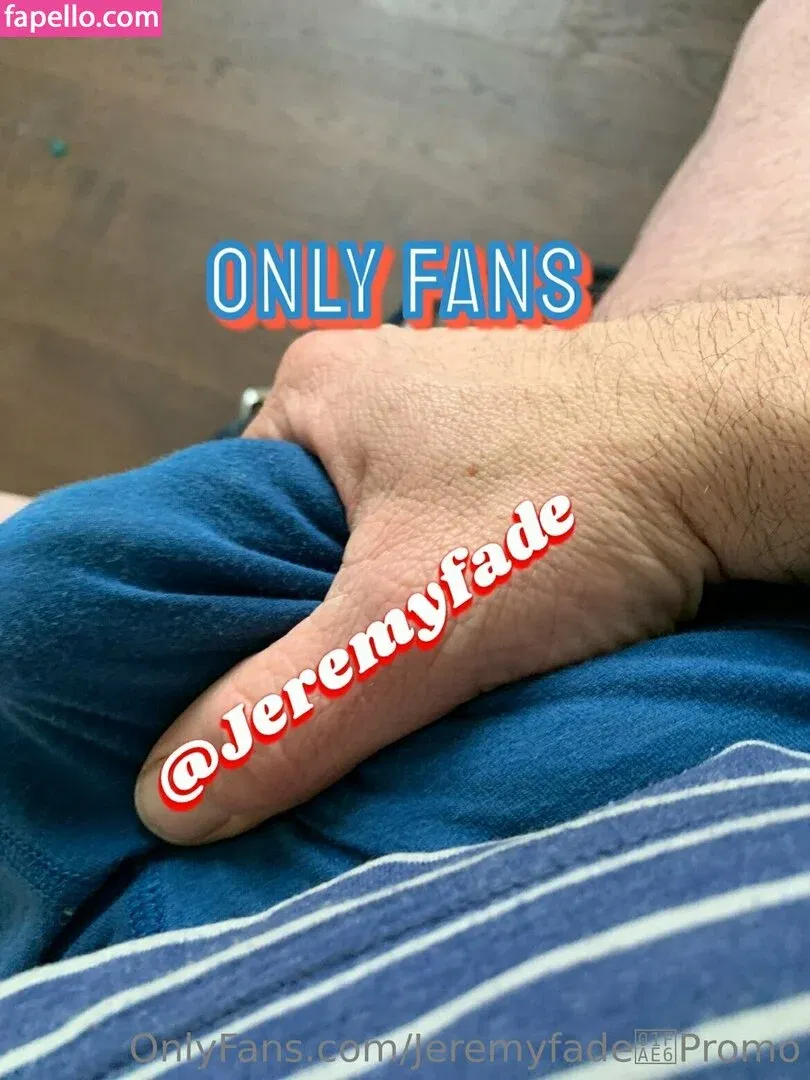jeremyfade Onlyfans Photo Gallery 