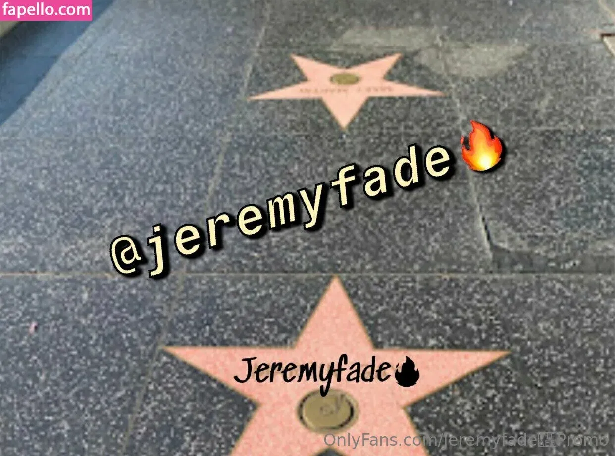 jeremyfade Onlyfans Photo Gallery 
