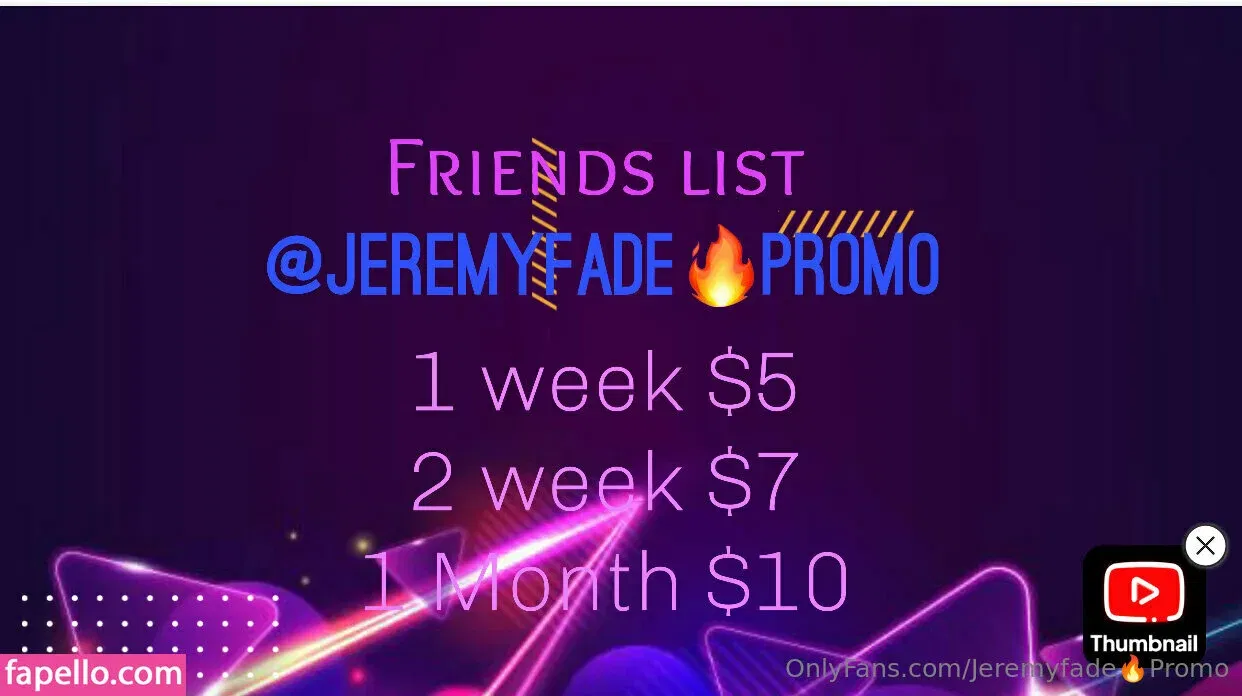 jeremyfade Onlyfans Photo Gallery 