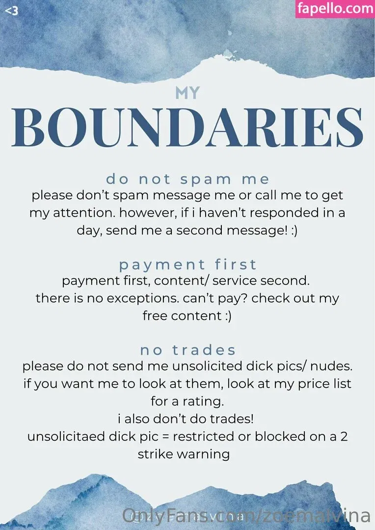 zoemalvina Onlyfans Photo Gallery 