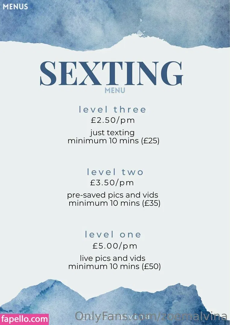 zoemalvina Onlyfans Photo Gallery 