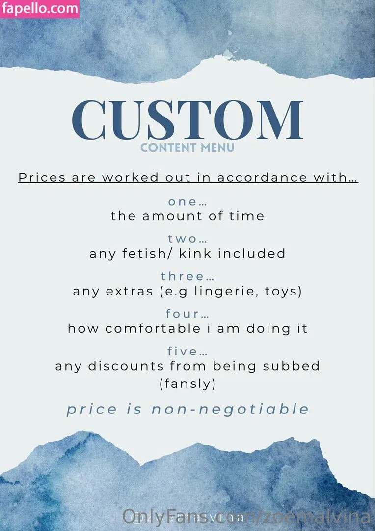 zoemalvina Onlyfans Photo Gallery 