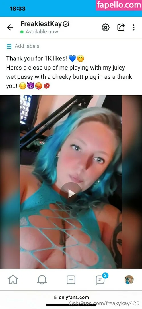 freakykay420 Onlyfans Photo Gallery 