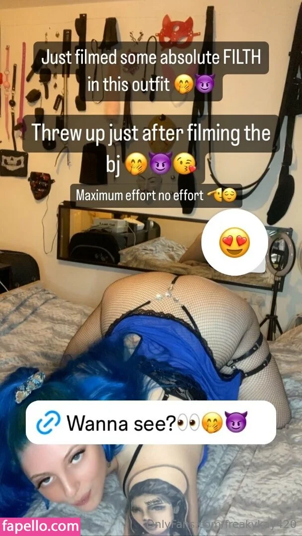 freakykay420 Onlyfans Photo Gallery 