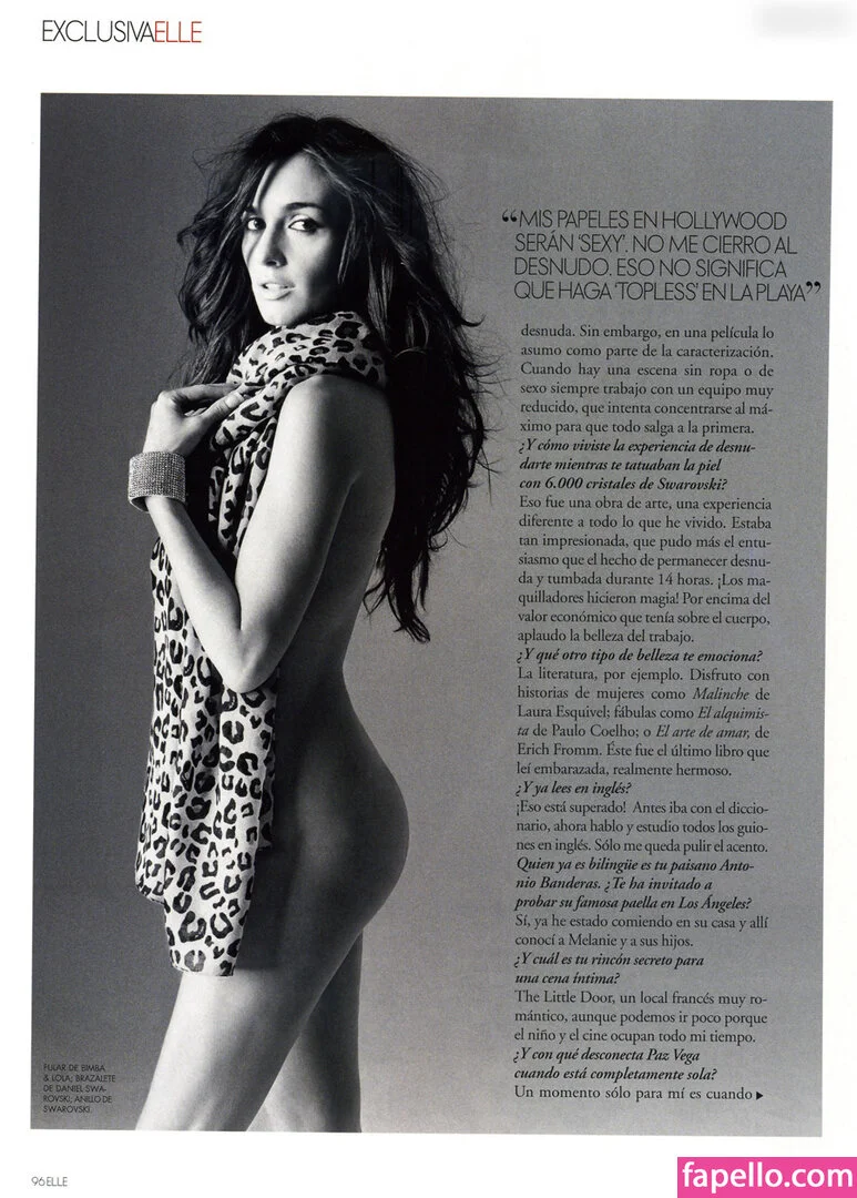 Paz Vega Onlyfans Photo Gallery 