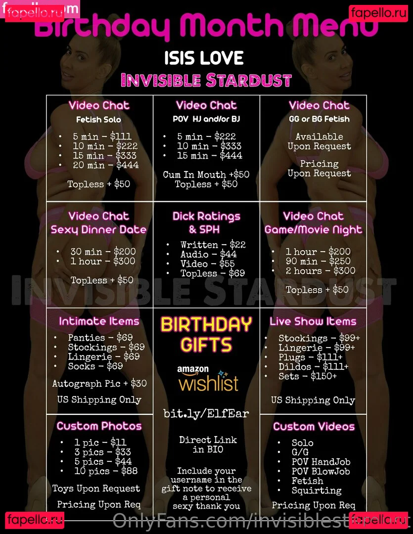 invisiblestardust Onlyfans Photo Gallery 