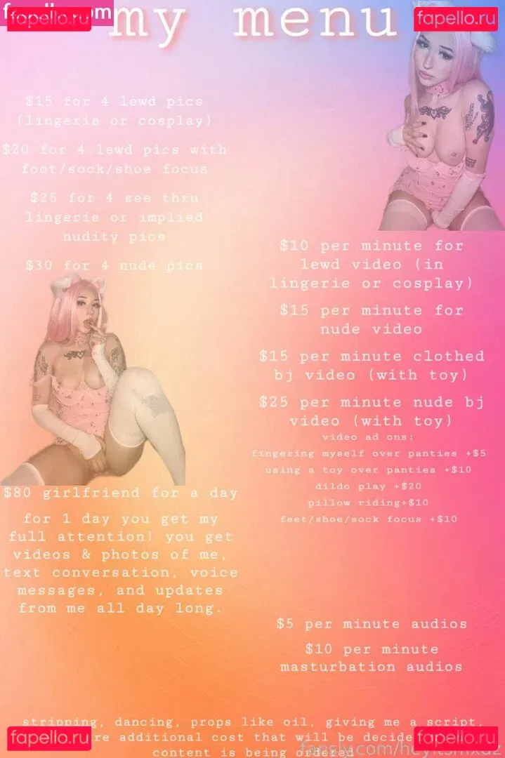 heyitsmxdz Onlyfans Photo Gallery 