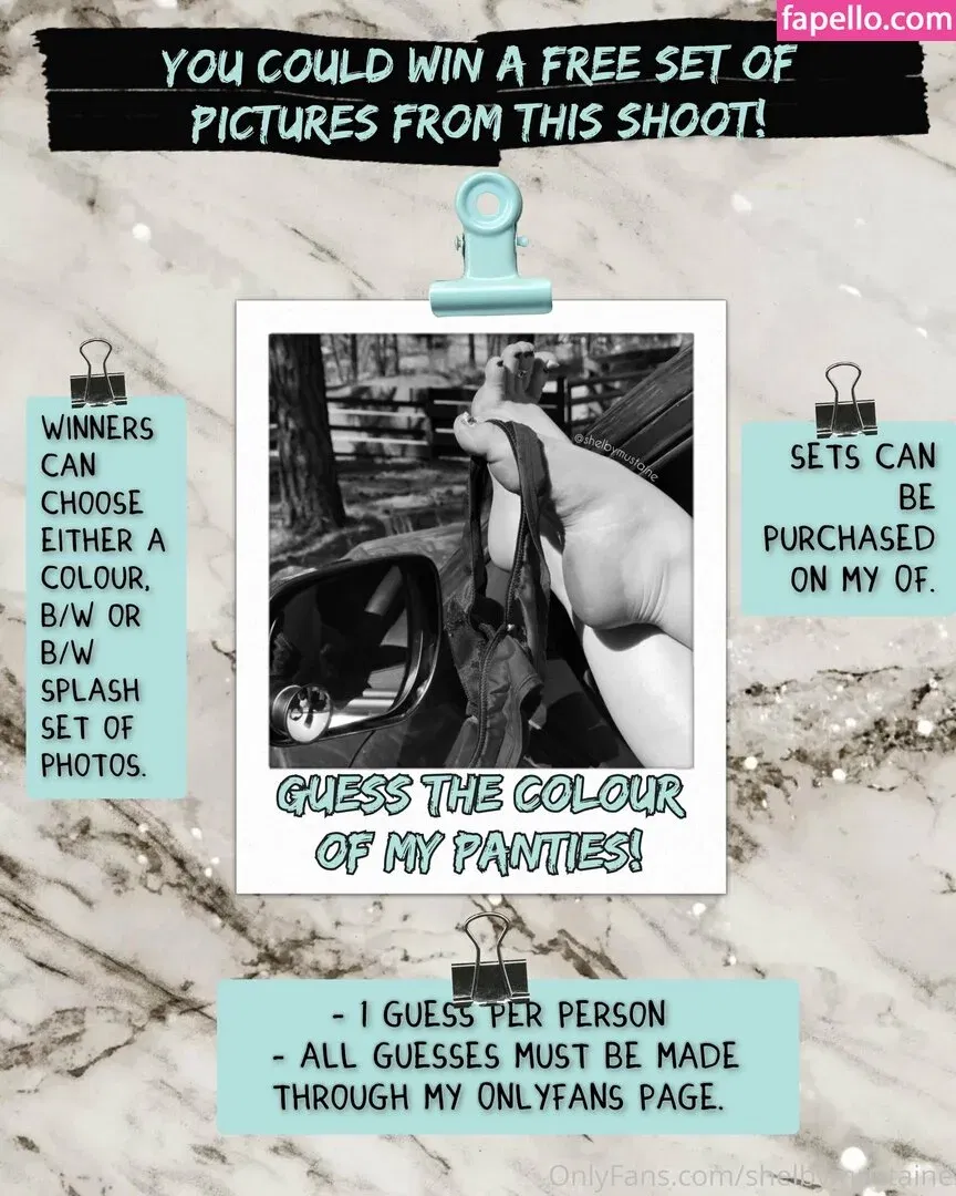 shelbymustaine Onlyfans Photo Gallery 