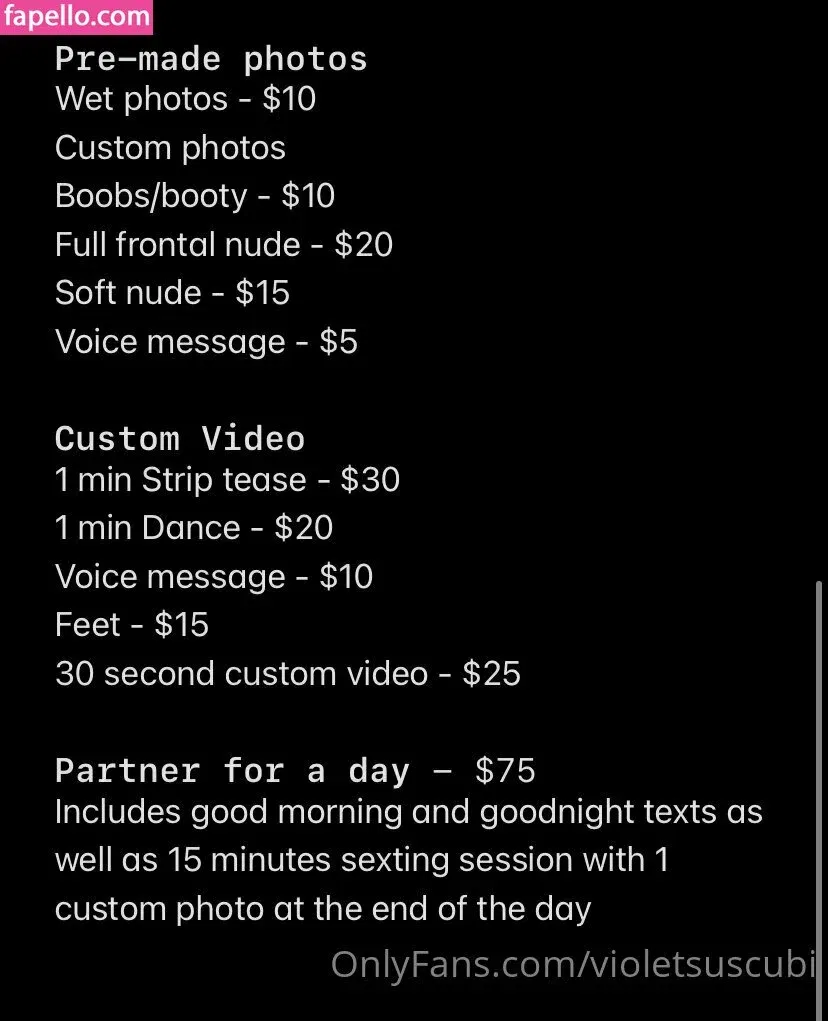 violetsuccubi Onlyfans Photo Gallery 