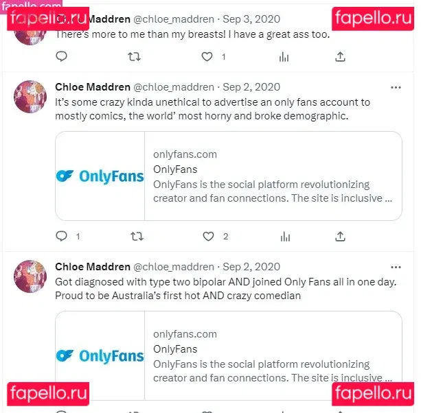 Chloe Maddren Onlyfans Photo Gallery 