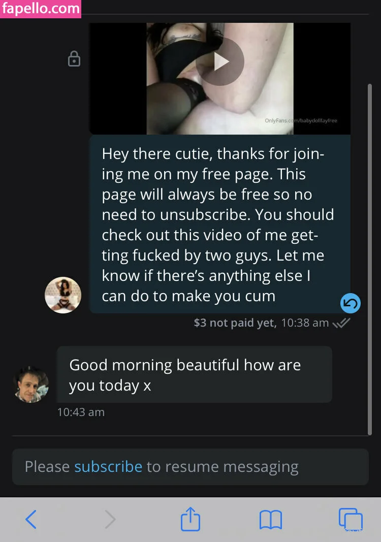 babydollfayfree Onlyfans Photo Gallery 