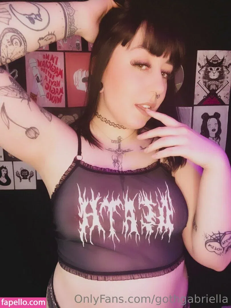gothgabriella Onlyfans Photo Gallery 