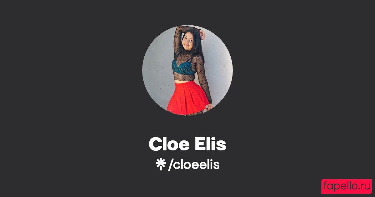 Cloe Elis Onlyfans Photo Gallery 