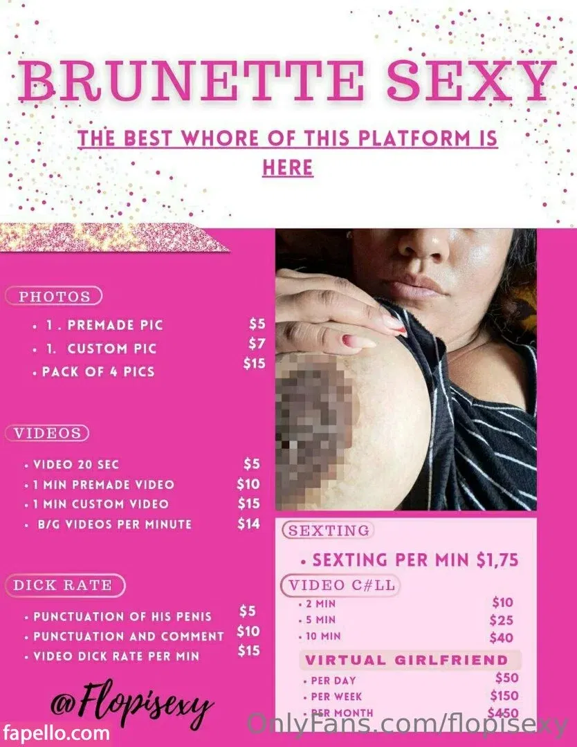 flopysexy Onlyfans Photo Gallery 