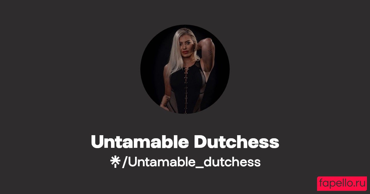Dutchess Anastaci Nude Onlyfans Photo 3