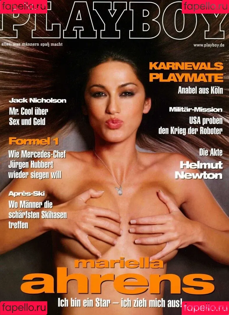 Mariella Ahrens Onlyfans Photo Gallery 