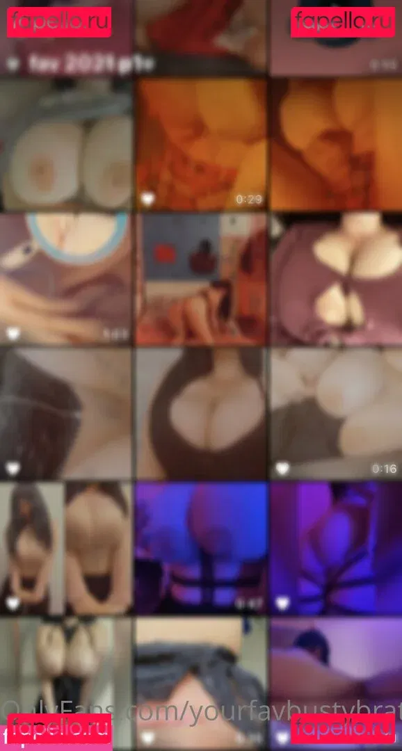 yourfavbustybrat Onlyfans Photo Gallery 