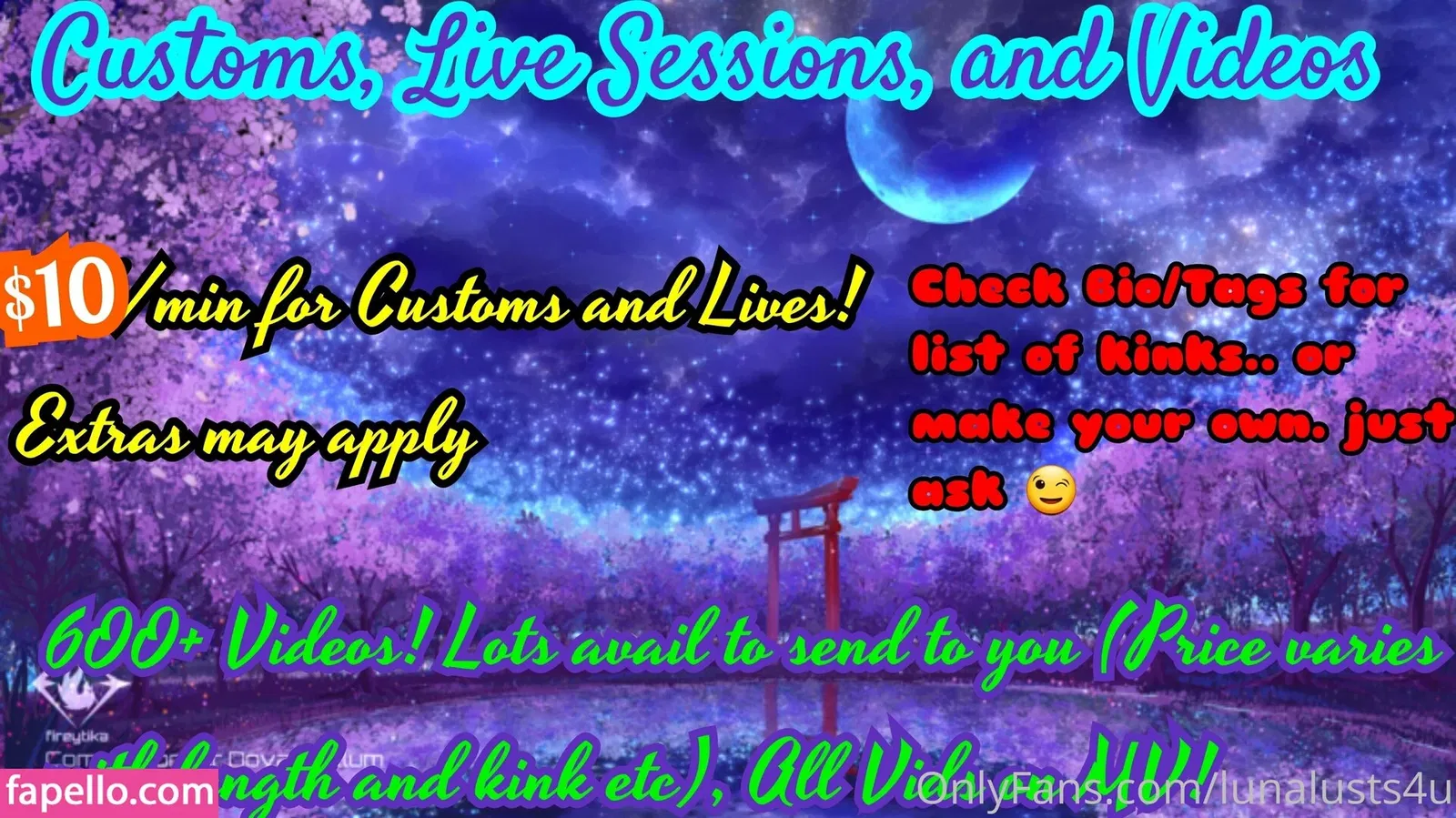 lunalusts4u Onlyfans Photo Gallery 
