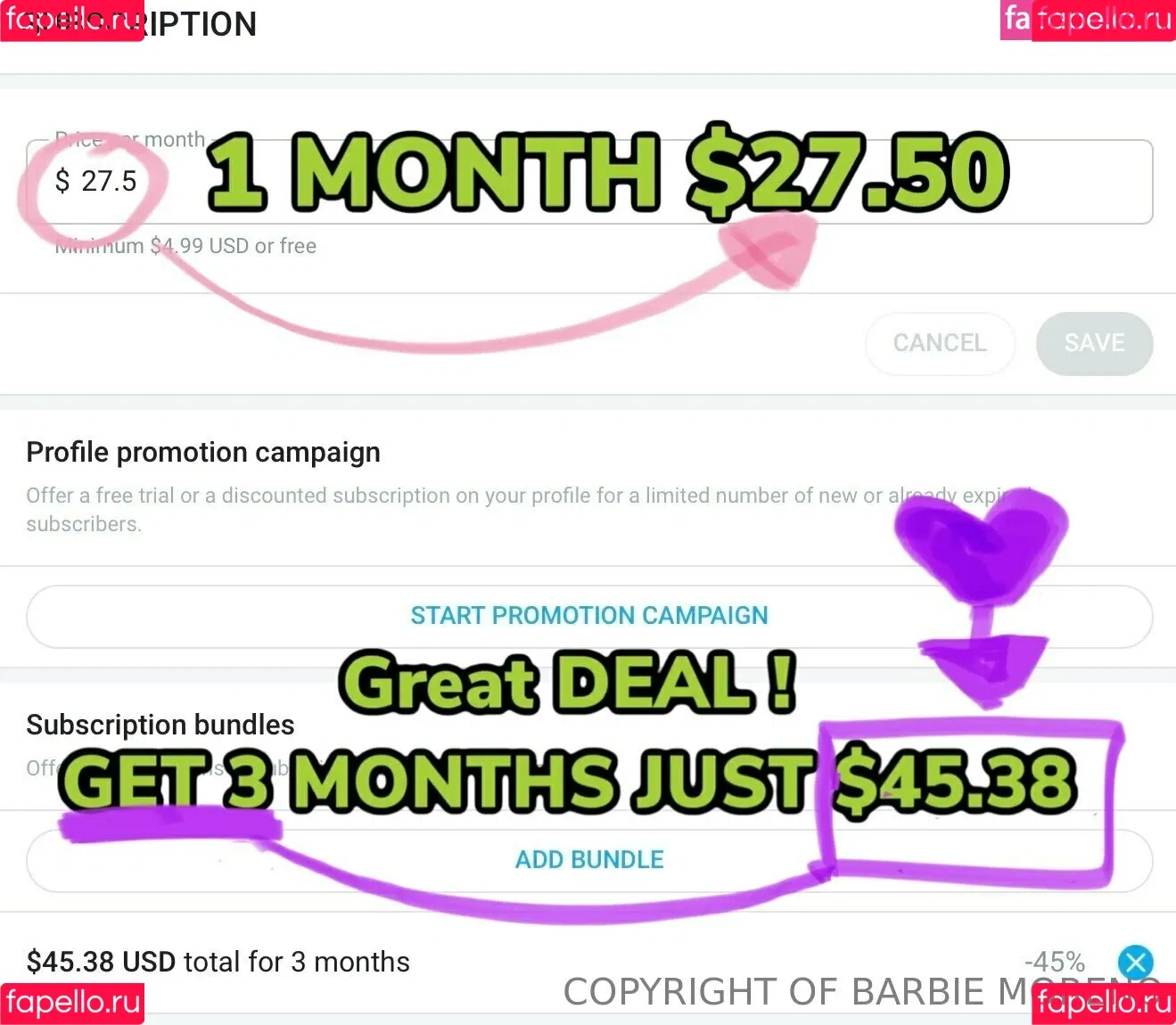 barbiemoreno.tv Onlyfans Photo Gallery 