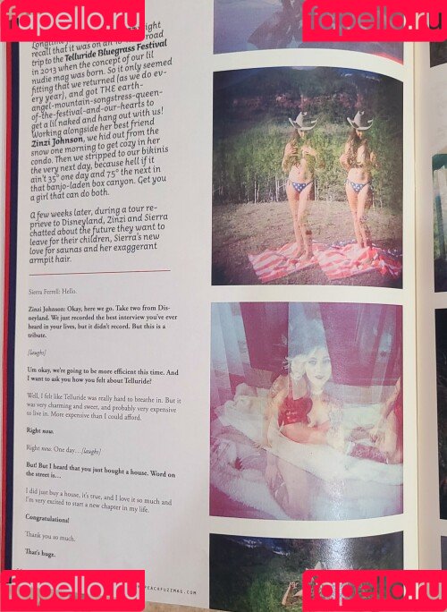 Sierra Ferrell Onlyfans Photo Gallery 