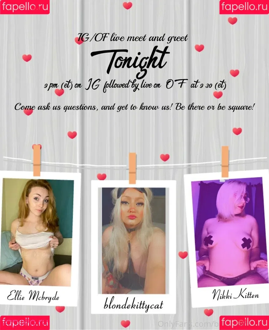 blondekittycat Onlyfans Photo Gallery 