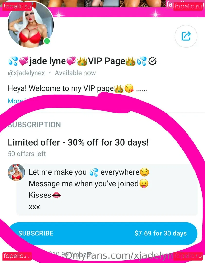 xjadelynefreex Onlyfans Photo Gallery 