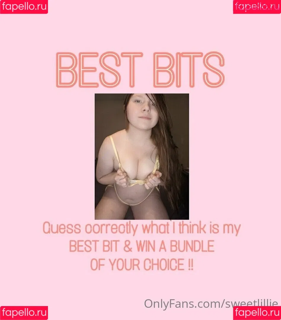 sweetlillie Onlyfans Photo Gallery 