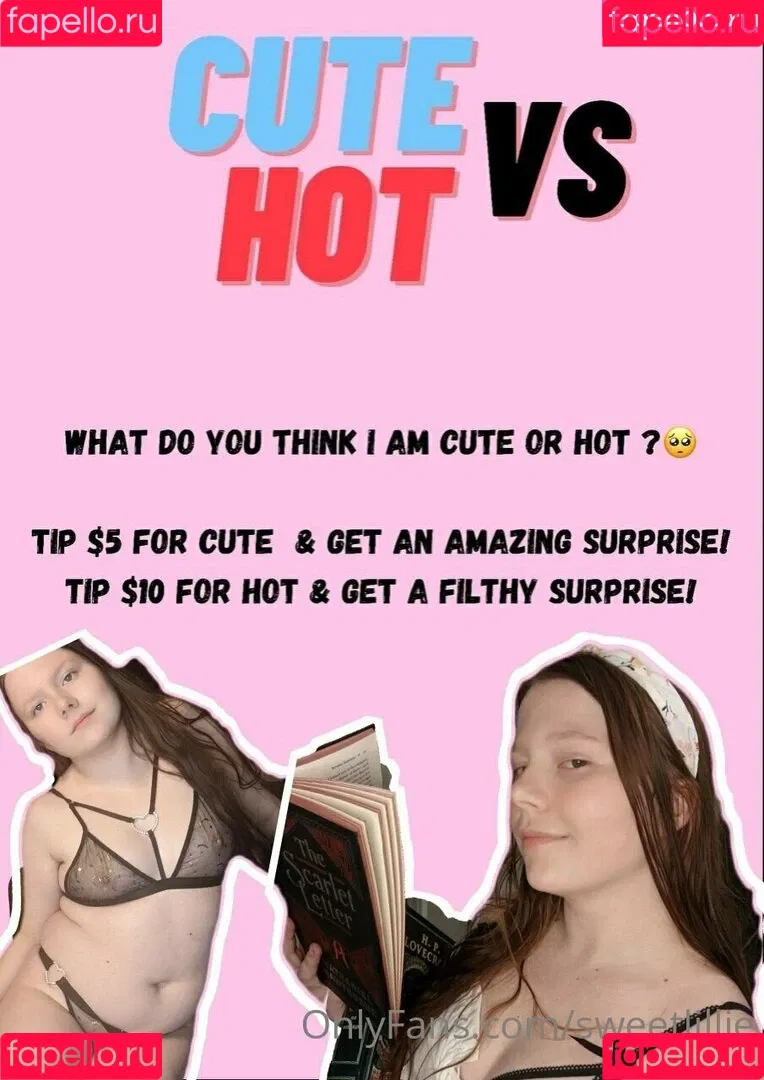sweetlillie Onlyfans Photo Gallery 