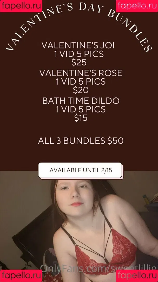 sweetlillie Onlyfans Photo Gallery 