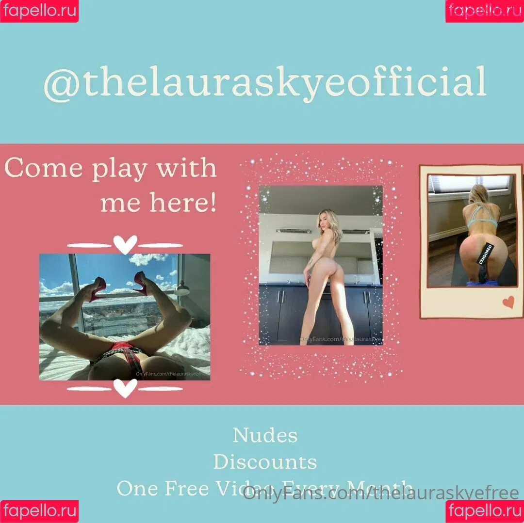 thelauraskyefree Onlyfans Photo Gallery 