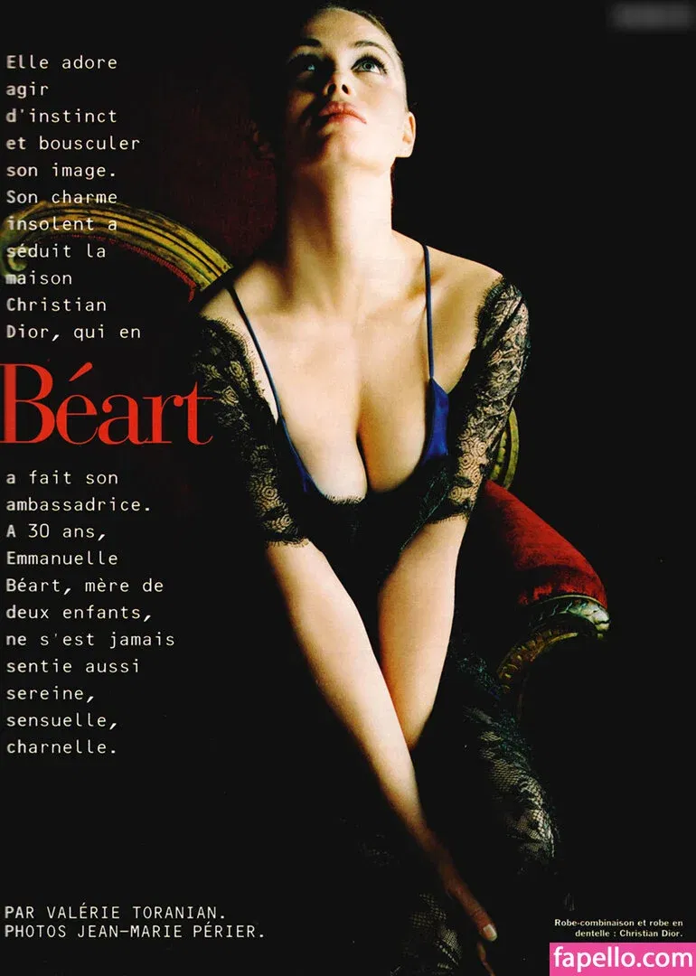 Emmanuelle Béart Onlyfans Photo Gallery 
