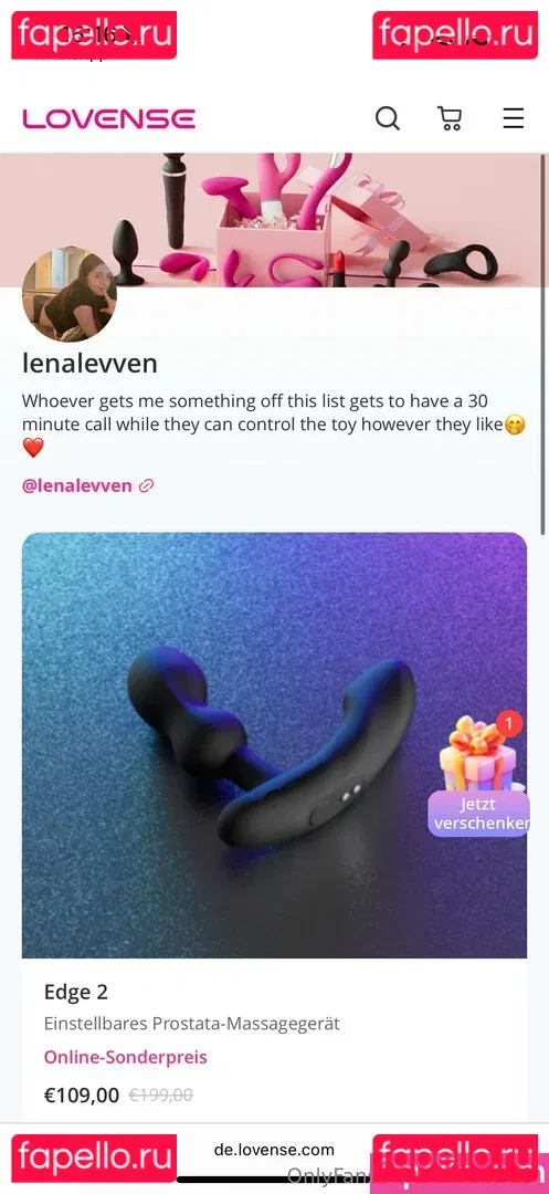 LenaLevven Onlyfans Photo Gallery 