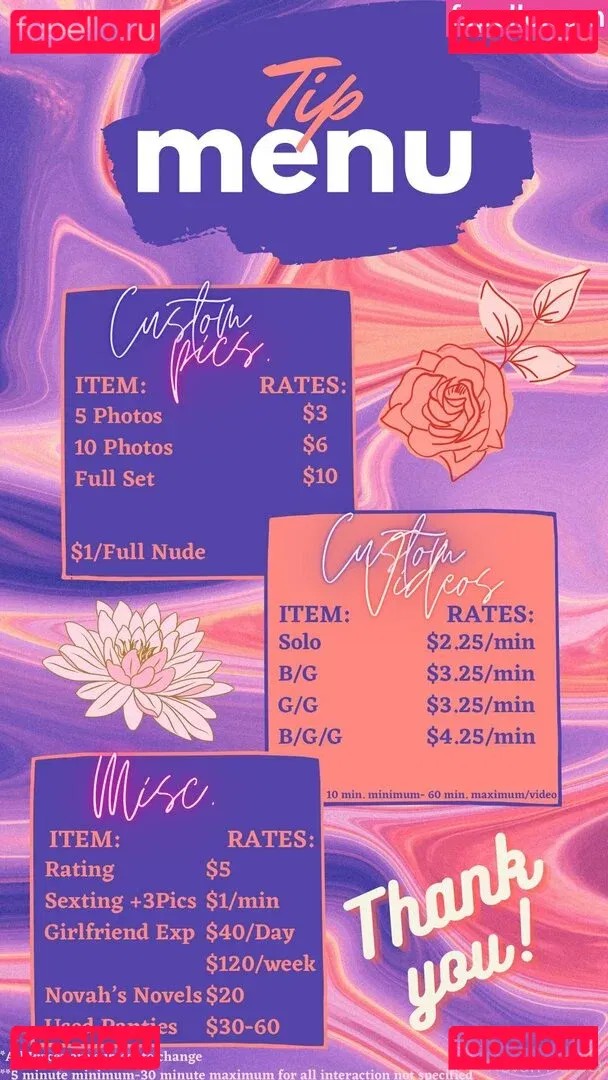 Novahharper Onlyfans Photo Gallery 