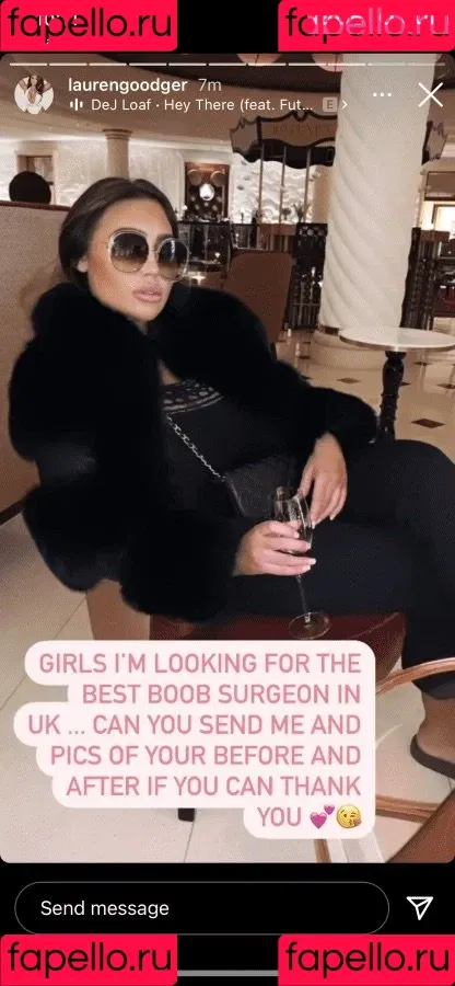 Lauren Goodger Onlyfans Photo Gallery 