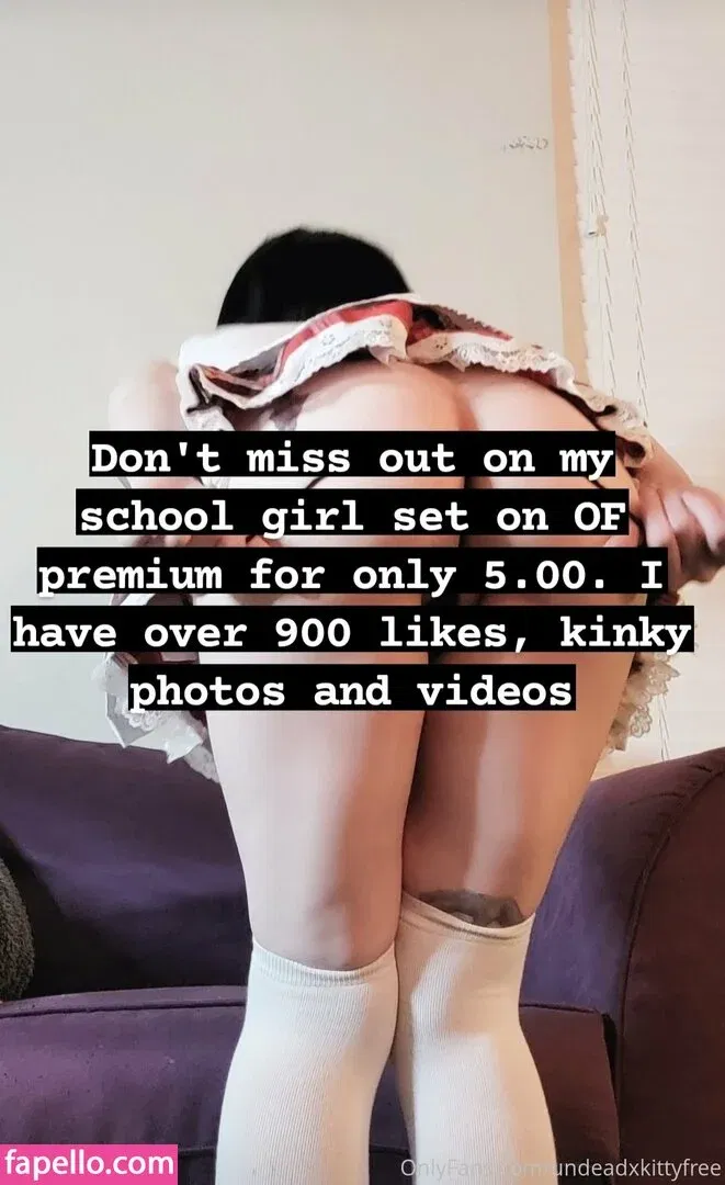 undeadxkittyfree Onlyfans Photo Gallery 