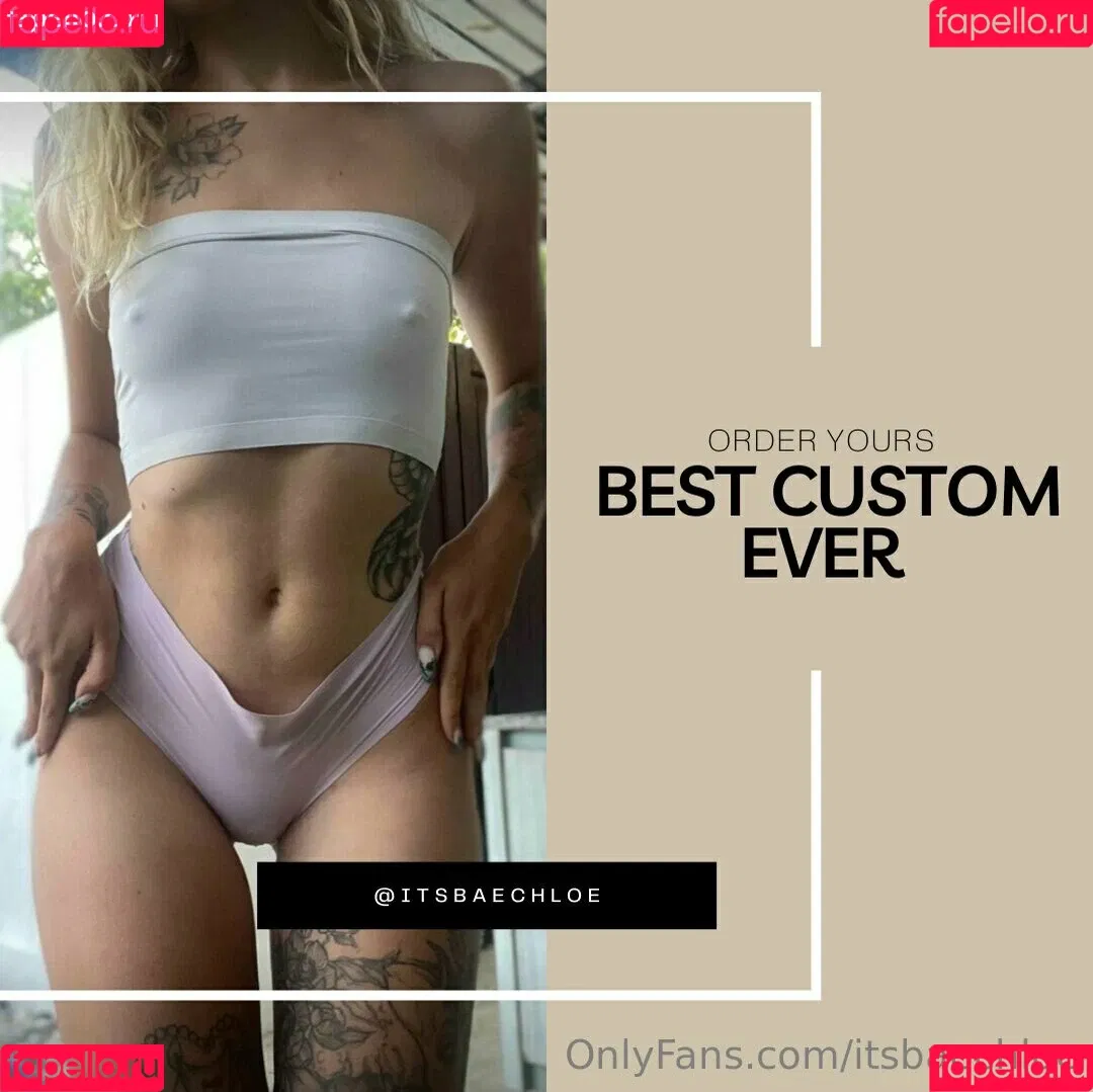 itsbaechloe Onlyfans Photo Gallery 