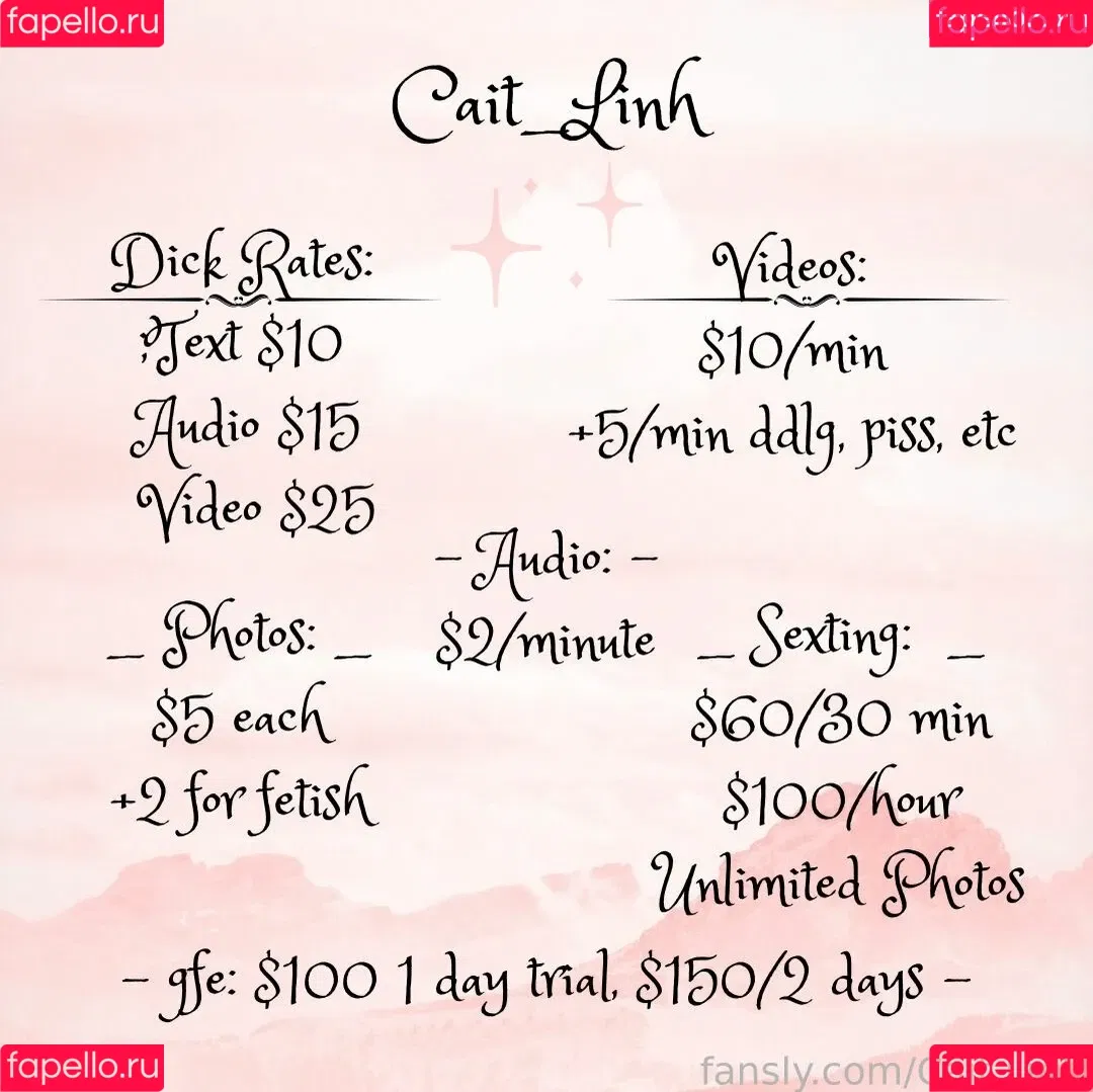 cait_linh Onlyfans Photo Gallery 