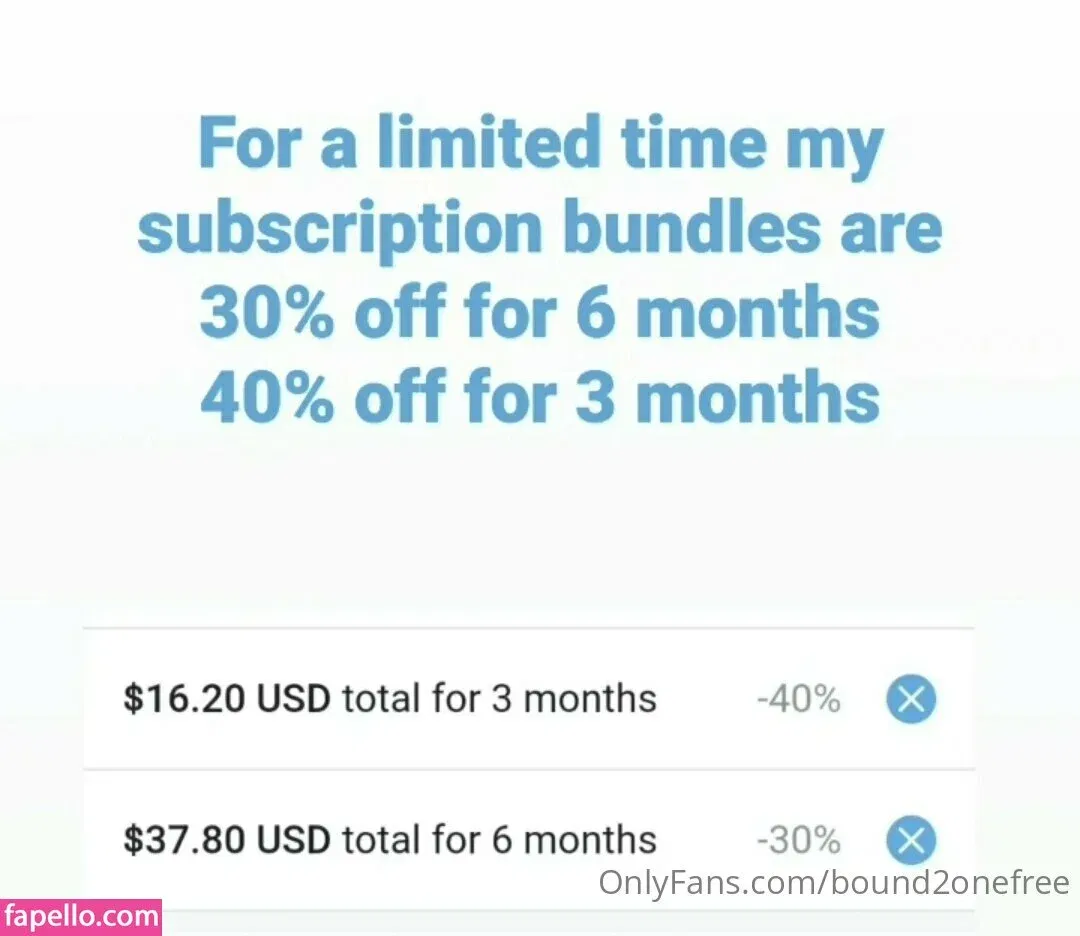 bound2onefree Onlyfans Photo Gallery 