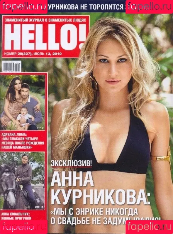 Anna Kournikova Onlyfans Photo Gallery 