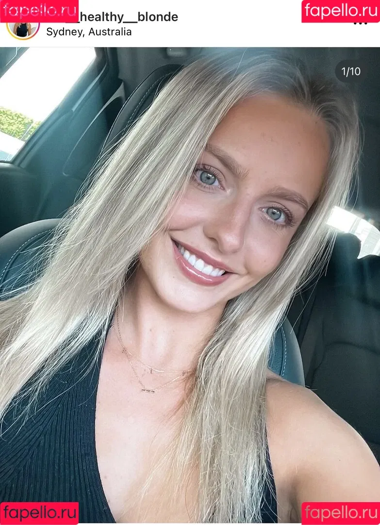 the__healthy_blonde Onlyfans Photo Gallery 