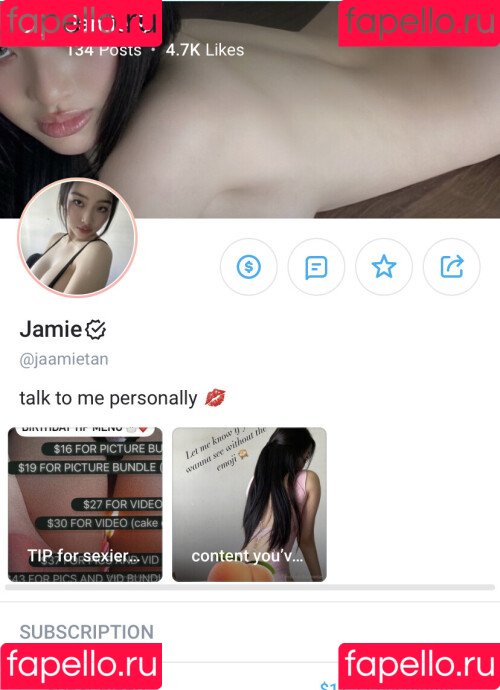 Jaamietan Onlyfans Photo Gallery 