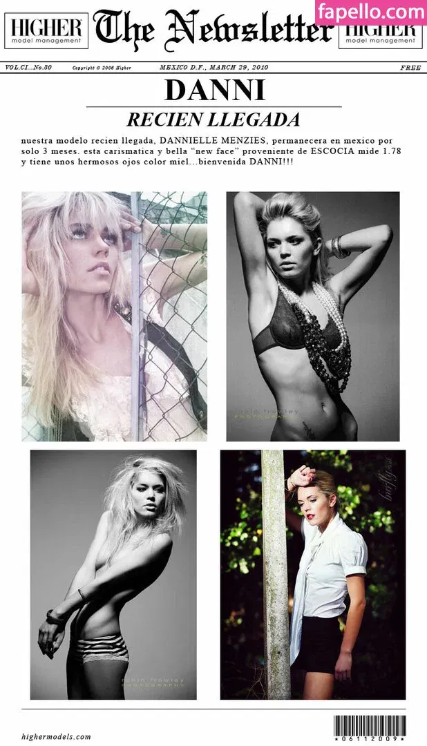 Danni Menzies Onlyfans Photo Gallery 