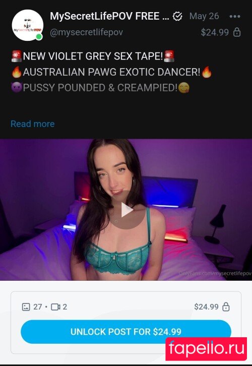 Violet_greyx / Violet Grey Nude Onlyfans Photo 29