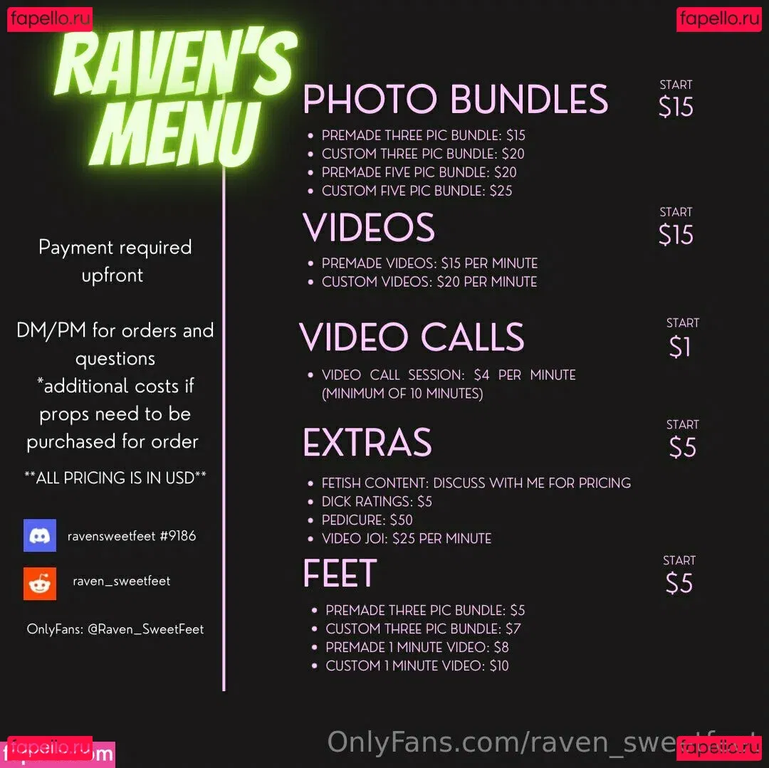 raven_sweetfeet Onlyfans Photo Gallery 