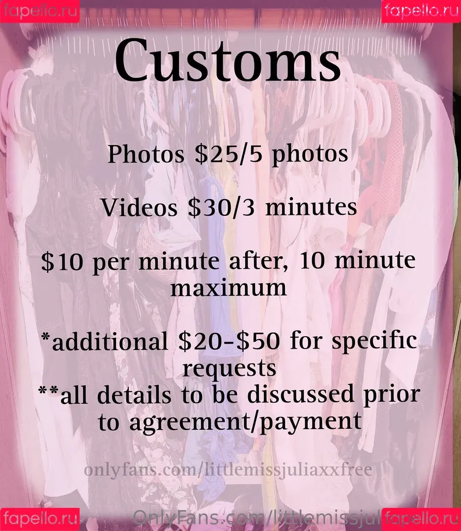 littlemissjuliaxxfree Onlyfans Photo Gallery 