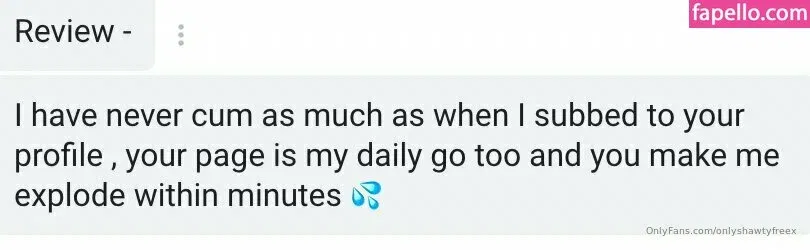 onlyshawtyfreex Onlyfans Photo Gallery 